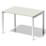 Artikelbild 1 für BISLEY Cito Schreibtisch grauweiß, verkehrsweiß rechteckig, 4-Fuß-Gestell weiß 120,0 x 80,0 cm, Artikelnummer 256848