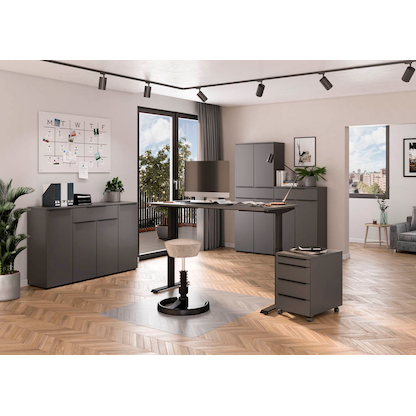 Artikelbild 6 für GERMANIA Aktenregal Mailand grafit 80,0 x 40,0 x 197,0 cm, 1 St., Artikelnummer 136529