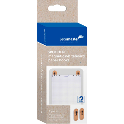Artikelbild 5 für Legamaster Flipchart-Halter magnetisch WOODEN braun für Flipchart-Blöcke, Artikelnummer 497133