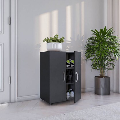 Artikelbild 3 für VCM my home Schuhschrank Ulas, 918422 anthrazit 49,0 x 34,0 x 74,0 cm, 1 St., Artikelnummer 911617