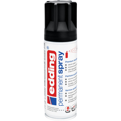 Artikelbild für edding 5200 Acrylspray Sprühfarbe tiefschwarz matt, 1 St., Artikelnummer 788921