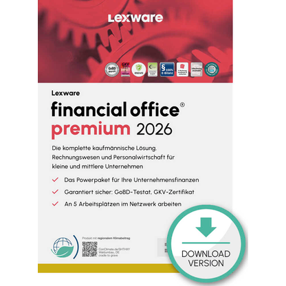 Artikelbild 2 für LEXWARE Financial Office Premium Handwerk 2026 Software Vollversion (Download-Link), Artikelnummer 765349