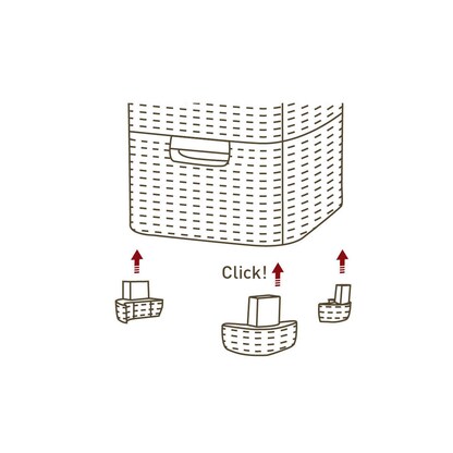 Artikelbild 2 für curver STYLE Aufbewahrungsboxen 3x 14,0 l creme 32,8 x 37,8 x 60,0 cm, 1 St., Artikelnummer 701211