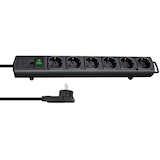 Artikelbild 1 für brennenstuhl Comfort-Line Plus 6-fach Steckdosenleiste mit Schalter 2,0 m schwarz, Artikelnummer 398964