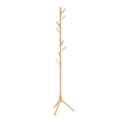 Artikelbild 4 für HAKU Möbel Kleiderständer 47179 braun Holz 8 Haken 43,0 x 174,0 cm, Artikelnummer 192417