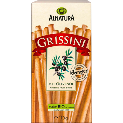 Artikelbild für ALNATURA Bio Grissini Gebäck 110,0 g, 1 St., Artikelnummer 295026