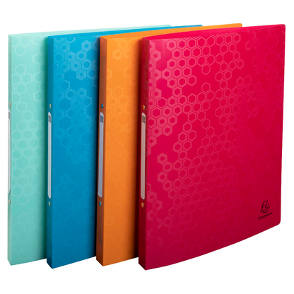 Artikelbild für Exacompta Maïa Ringbücher 2-Ringe farbsortiert 2,0 cm DIN A4, 20 St., Artikelnummer 681177