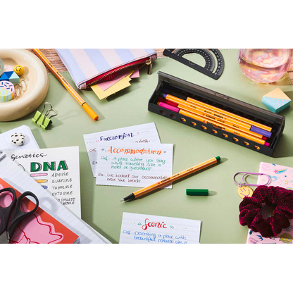 Artikelbild 6 für STABILO Point 88 Fineliner farbsortiert 0,4 mm, 10 St., Artikelnummer 739296