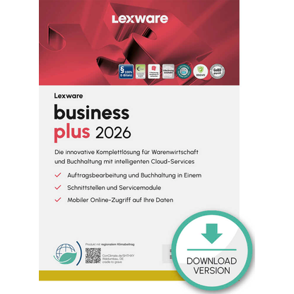 Artikelbild 2 für LEXWARE Business Pro 2026 Software Vollversion (Download-Link), Artikelnummer 765442