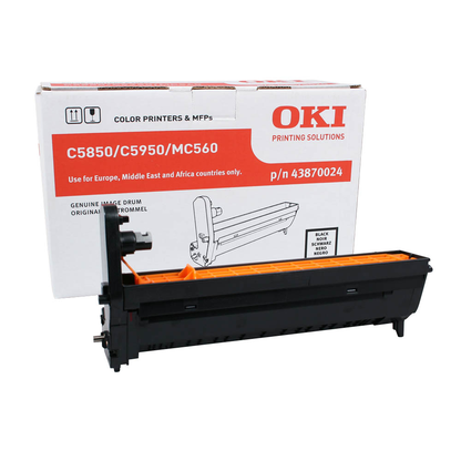 Artikelbild für OKI 43870024 schwarz Trommel, Artikelnummer 104786