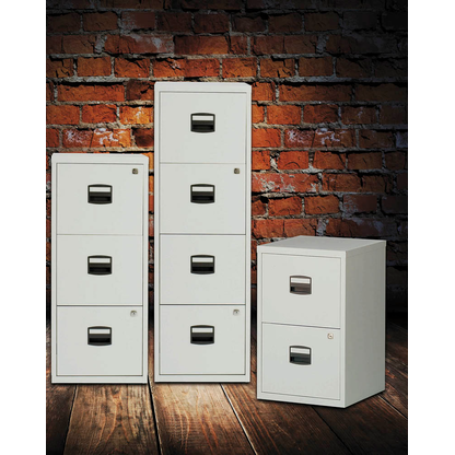 Artikelbild 6 für BISLEY Home PFA 4 Hängeregistraturschrank lichtgrau 4 Schubladen 41,3 x 40,0 x 132,1 cm, 1 St., Artikelnummer 728725