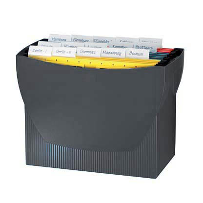 Artikelbild für HAN Hängeregister-Box ohne Mappen Swing schwarz, Artikelnummer 214510