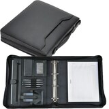 Artikelbild 1 für Alassio Ringbuchmappe OSI Lederimitat DIN A4 schwarz, Artikelnummer 162339