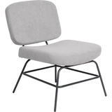 Artikelbild 1 für meet powered by PAPERFLOW Sessel CURVE grau schwarz Stoff 57,0 x 71,0 x 75,5 cm, 1 St., Artikelnummer 638052