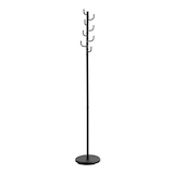 Artikelbild 1 für HAKU Möbel Kleiderständer 17544 schwarz Metall 8 Haken 29,0 x 170,0 cm, Artikelnummer 192439
