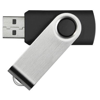 Artikelbild 7 für MediaRange USB-Stick schwarz, silber 16 GB, 1 St., Artikelnummer 435659