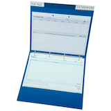 Artikelbild 1 für BOI Ringmappe Solid blau, 1 St., Artikelnummer 703118