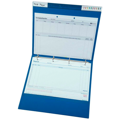 Artikelbild für BOI Ringmappe Solid blau, 1 St., Artikelnummer 703118