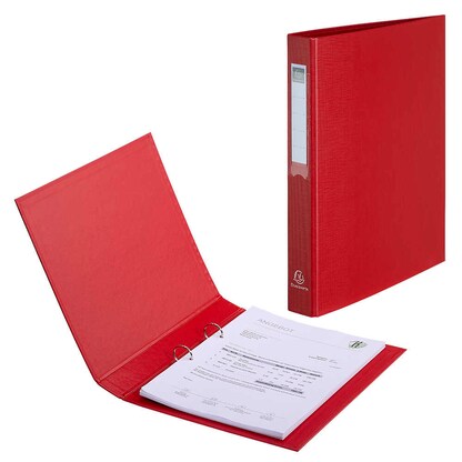 Artikelbild für Exacompta Ringbuch 2-Ringe rot 4,0 cm DIN A4, 1 St., Artikelnummer 680589
