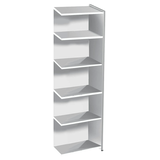 Artikelbild 1 für Kerkmann Aktenregal Lago weiß 39,0 x 38,0 x 185,0 cm, 1 St., Artikelnummer 388173