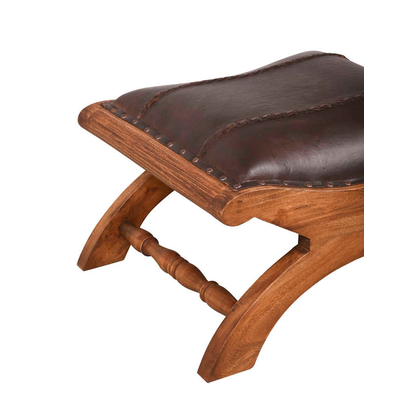 Artikelbild 6 für Garden Pleasure Sessel mit Hocker BAHIA braun, dunkelbraun mahagoni natur Holz, 1 Set, Artikelnummer 796106