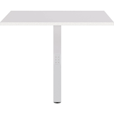 Artikelbild 1 für GERMANIA Verbindungsplatte höhenverstellbar Mailand weiß, quadratisch 80,0 x 80,0 x 68,0 - 91,0 cm, Artikelnummer 136238