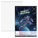 Artikelbild 1 für BRUNNEN Malblock ROBOT HEROES DIN A3 100 g/qm, 20 Blatt, 1 St., Artikelnummer 689867