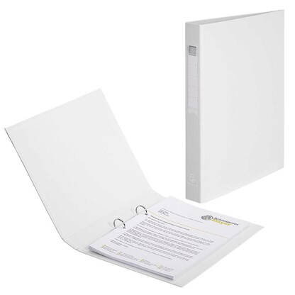 Artikelbild für Exacompta Ringbuch 2-Ringe weiß 4,0 cm DIN A4, 1 St., Artikelnummer 680609