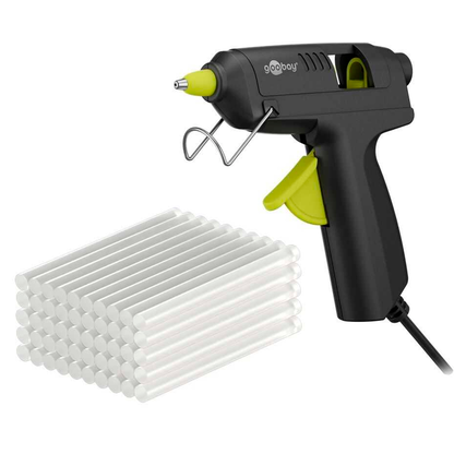 Artikelbild für goobay 77825 Advanced, 20 W Heißklebepistole-Set schwarz, grün, 1 St., Artikelnummer 779577