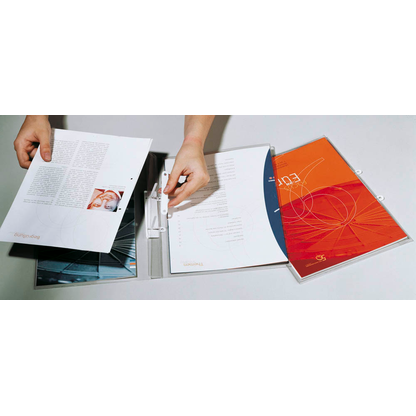 Artikelbild 2 für AKTION: DURABLE Präsentationshefter Kunststoff transparent DIN A4, 125 St., Artikelnummer 956110