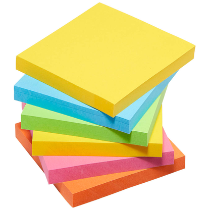 Artikelbild 2 für Post-it® Super Sticky Carnival Haftnotizen extrastark 6546SR farbsortiert, 6 Blöcke, Artikelnummer 202073
