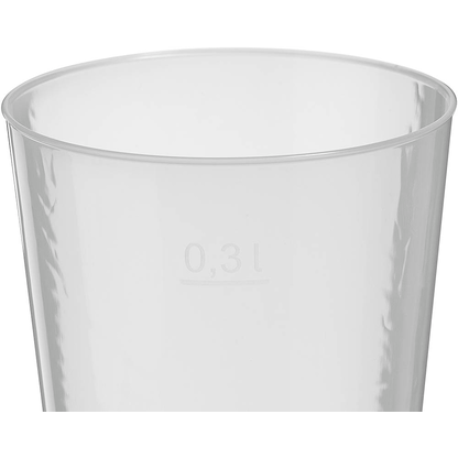 Artikelbild 3 für STARPAK Mehrweg-Trinkbecher transparent 0,3 l, 25 St., Artikelnummer 952283