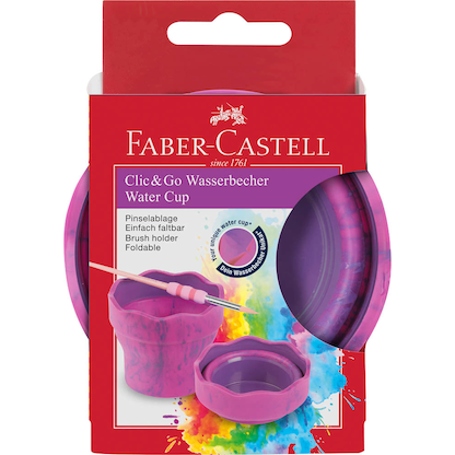 Artikelbild 4 für FABER-CASTELL Clic & Go Wasserbecher, Artikelnummer 589626