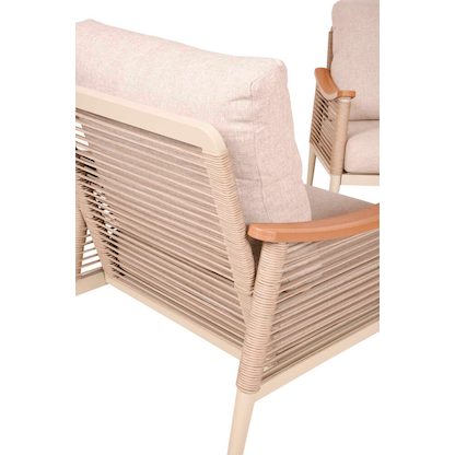 Artikelbild 4 für Garden Pleasure Loungegruppe TULUM, sandbeige Kunststoff, Metall, Artikelnummer 796148