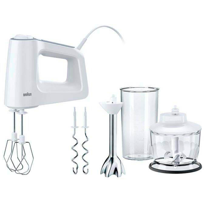 Artikelbild für BRAUN MultiMix 3 HM3137WH Handmixer weiß 500 W, Artikelnummer 414999