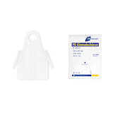 Artikelbild 1 für Meditrade® unisex Überwurfschürze weiß Einheitsgröße 100 St., Artikelnummer 563839