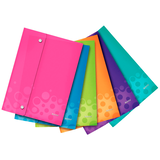 Artikelbild 1 für LEITZ Dokumententaschen DIN A4 farbsortiert genarbt 0,20 mm, 6 St., Artikelnummer 386413