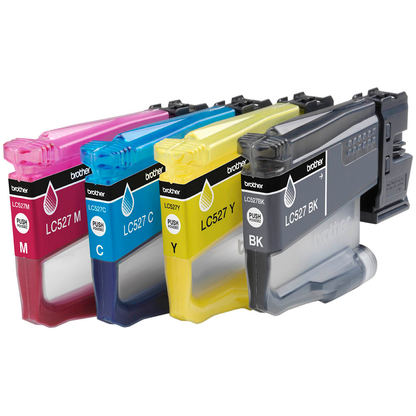 Artikelbild 3 für brother LC-527VAL schwarz, cyan, magenta, gelb Druckerpatronen, 4er-Set, Artikelnummer 707279