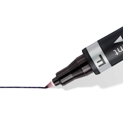 Artikelbild 3 für STAEDTLER Lumocolor duo Permanentmarker schwarz 0,6 - 1,5 mm, 10 St., Artikelnummer 136390