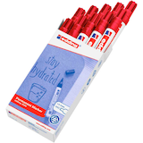 Artikelbild 1 für edding 3000 Permanentmarker rot 1,5 - 3,0 mm, 10 St., Artikelnummer 316513