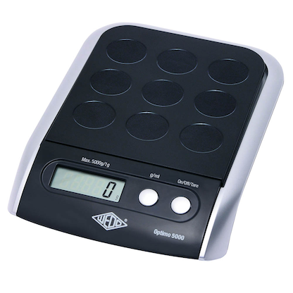 Artikelbild 2 für WEDO Briefwaage Optimo 5000 schwarz für max. 5,0 kg, Artikelnummer 114173
