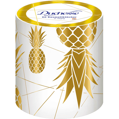 Artikelbild 2 für Duchesse Kosmetiktücherbox 3-lagig weiß, 60 Tücher, Artikelnummer 158729