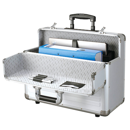 Artikelbild 3 für ALUMAXX Pilotenkoffer OMEGA Aluminium silber 48,0 x 23,0 x 38,5 cm, Artikelnummer 121509