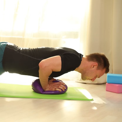 Artikelbild 3 für relaxdays Balance-Kissen violett, Artikelnummer 442357