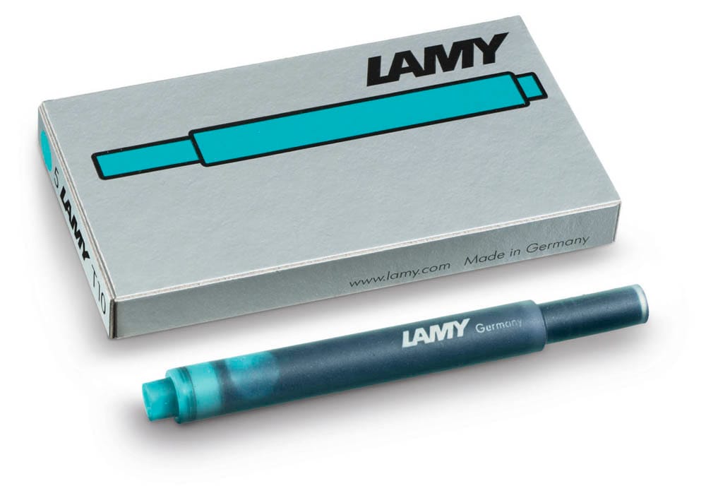 Lamy T10 Tintenpatronen Blau – 5 Stück, Für Die Meisten Lamy Füllhalter