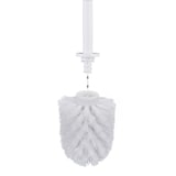 Artikelbild 1 für relaxdays Ersatzbürstenköpfe weiß Kunststoff Innengewinde: 9,5 mm, 5 St., Artikelnummer 556557