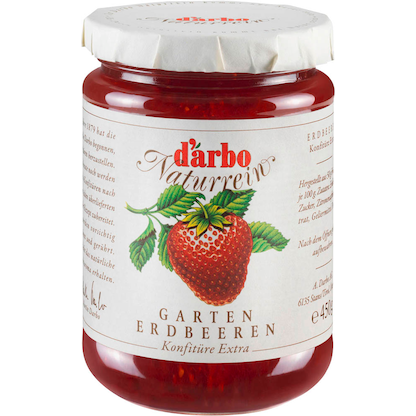Artikelbild für d’arbo Erdbeere Konfitüre, 450,0 g, Artikelnummer 563657