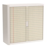 Artikelbild 1 für PAPERFLOW easyOffice Contents Rollladenschrank 61978 2 Fachböden 110,0 x 41,5 x 104,0 cm, Artikelnummer 209639