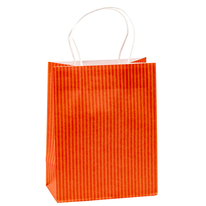 Artikelbild 5 für TSI Geschenktüten STREIFEN blau,grün, orange, lila 18,0 x 23,0 cm, 12 St., Artikelnummer 653119