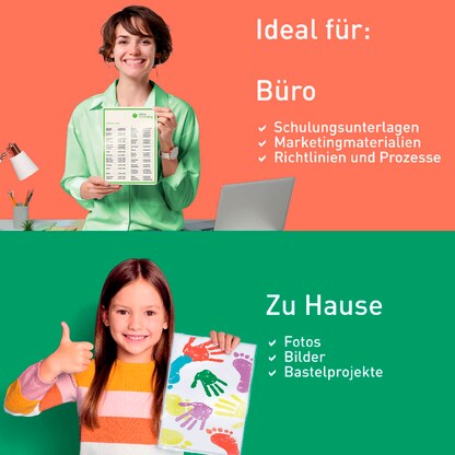 Artikelbild 13 für LEITZ UDT Laminierfolien glänzend für A4 80 micron, 100 St., Artikelnummer 472464